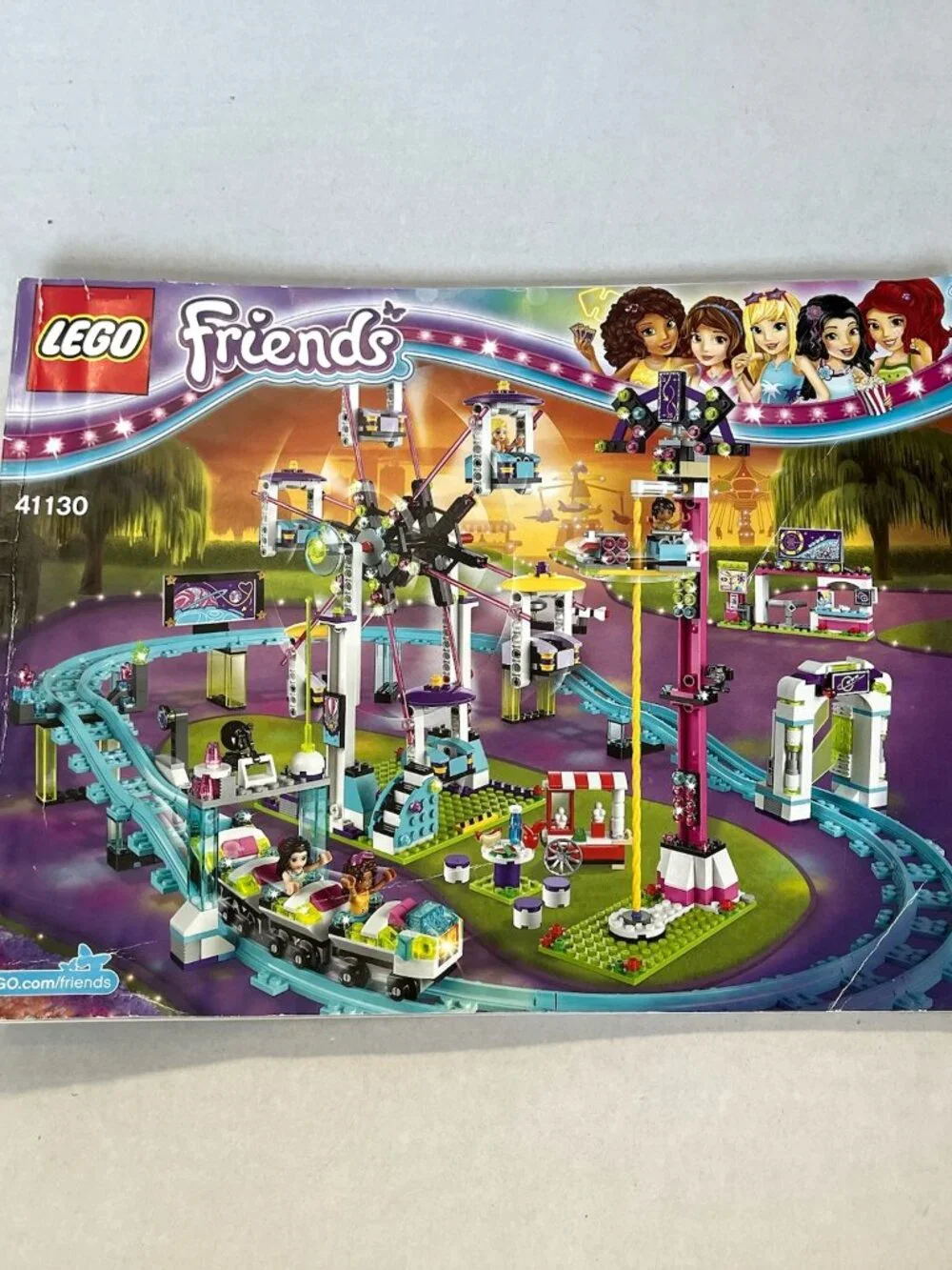 LEGO Friends 41130 Amusement Park Roller Coaster Building Kit RETIRED